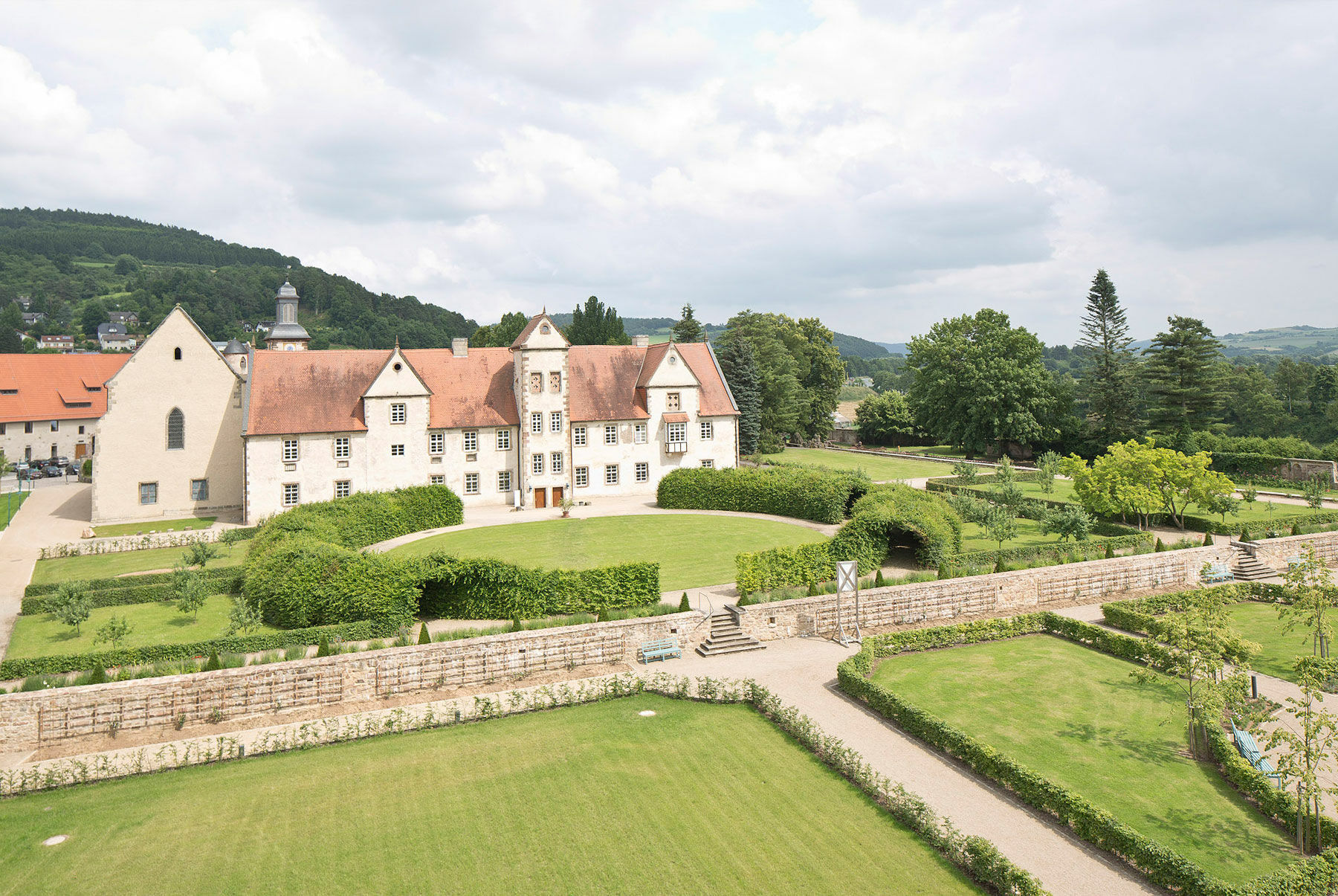 Hotel Kloster Haydau Morschen Exterior foto